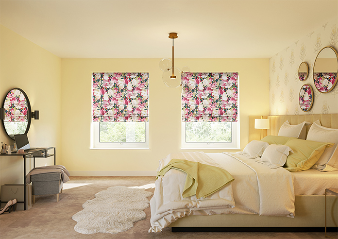 Lucy, Fuchsia - Roman Blind - Image 8